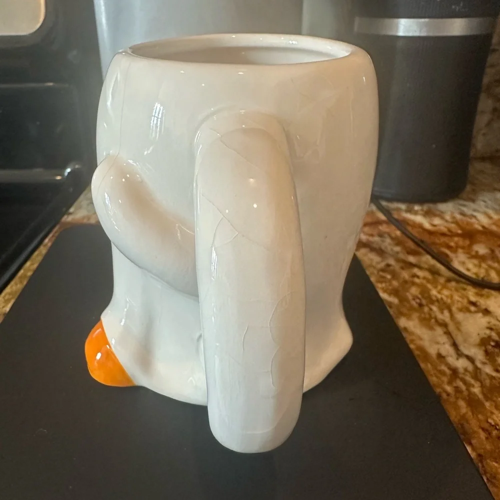 2021 Target Ghost Mug Hyde and Eek Halloween Orange Feet 11.9oz